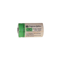 Lithium-Eisenphosphat-Akku - Typ: CR2 3 Volt mit 325 mAh