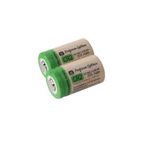 Lithium-Eisenphosphat-Akku - Typ: CR2 3 Volt mit 325 mAh